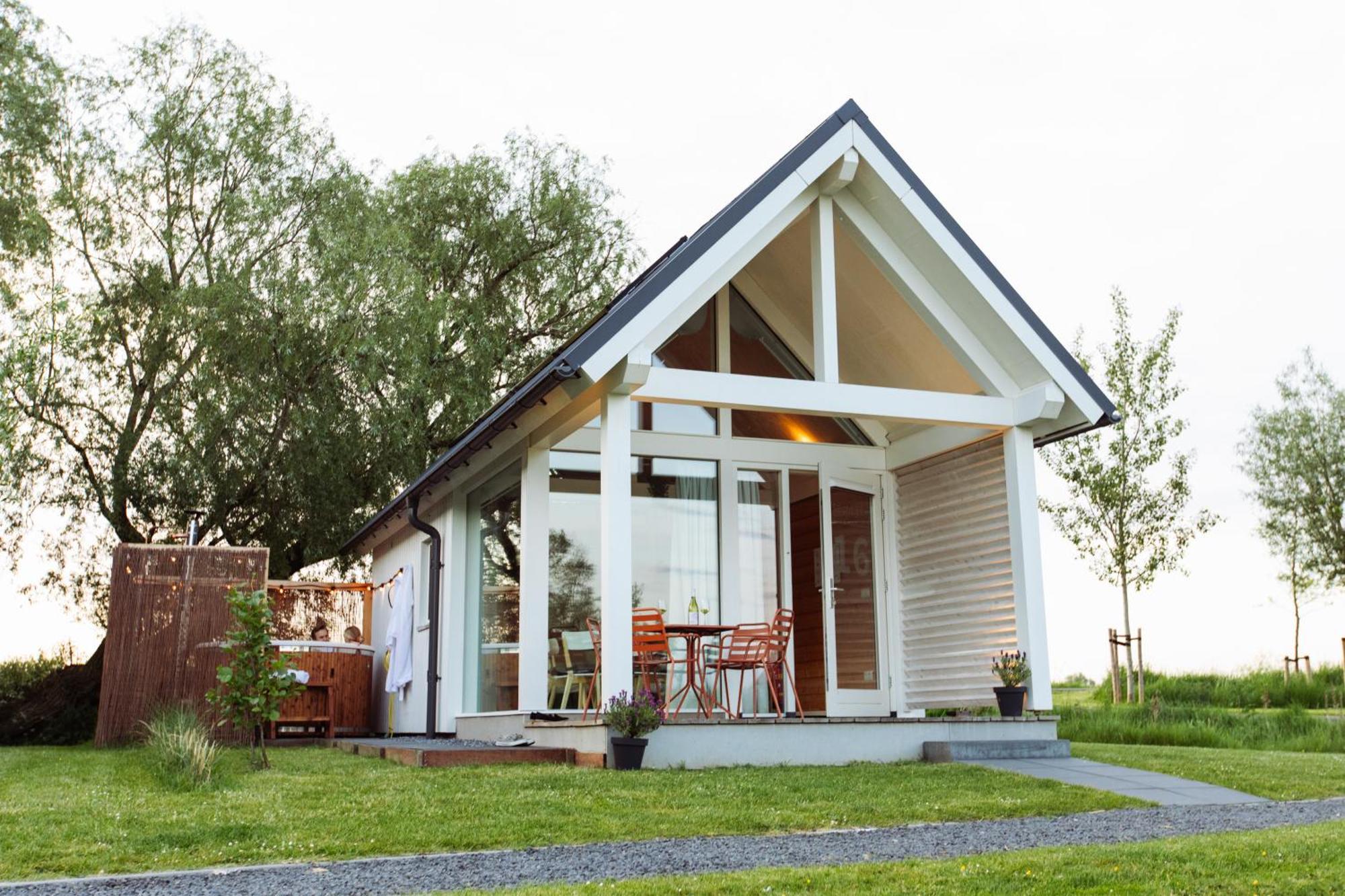 Apartamento Tiny House - Optioneel Met Hottub Dokkum Habitación foto