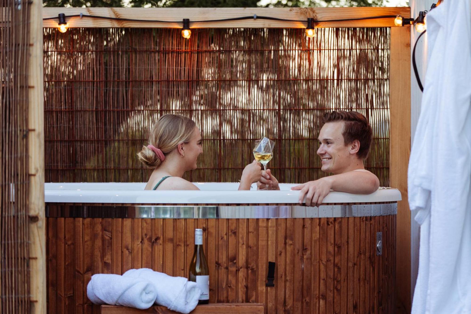 Apartamento Tiny House - Optioneel Met Hottub Dokkum Habitación foto