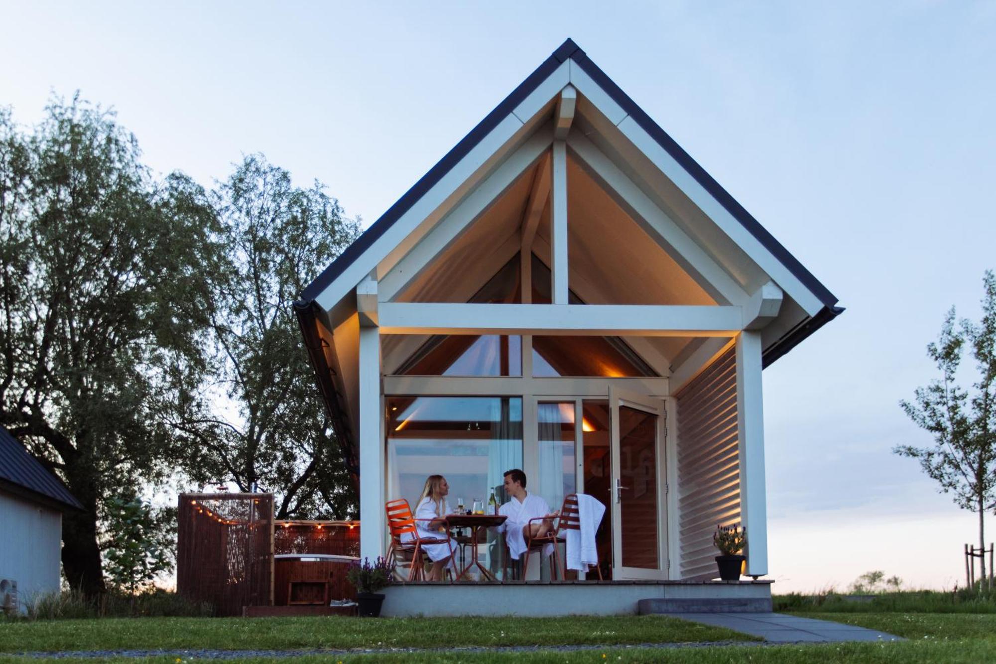 Apartamento Tiny House - Optioneel Met Hottub Dokkum Habitación foto